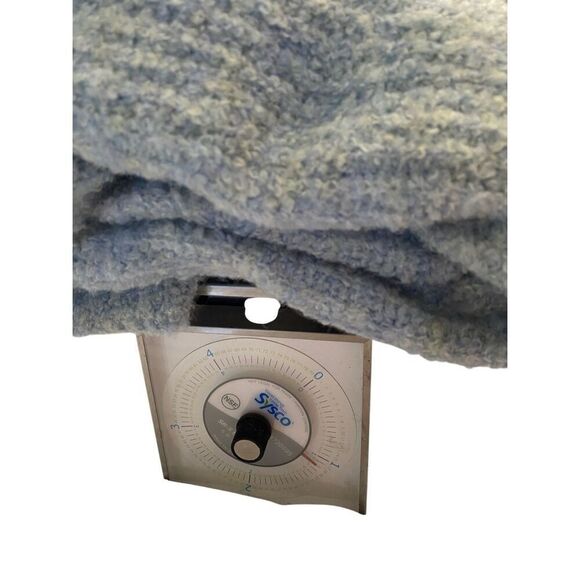 Asos Design Knit High Neck Fluffy Yarn Wool Sweater Workwear Winter Soft Comfort - Picture 11 of 11